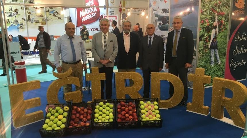 Y&Ouml;REX&rsquo;de elma &ccedil;orbası ve elma tatlısı tanıtıldı