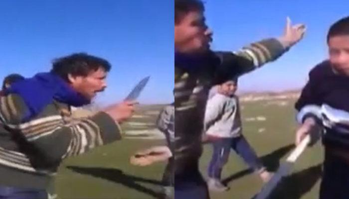Suriyeli adam küçük çocuÄa bıçakla saldırdı! ile ilgili görsel sonucu