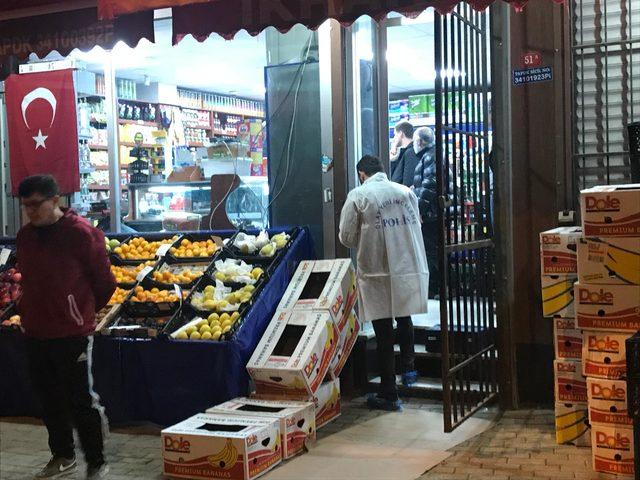 Eyüp'te silahlı market soygunu