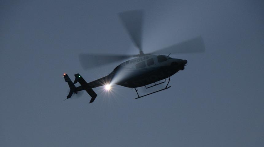 İstanbul’da helikopter destekli operasyon