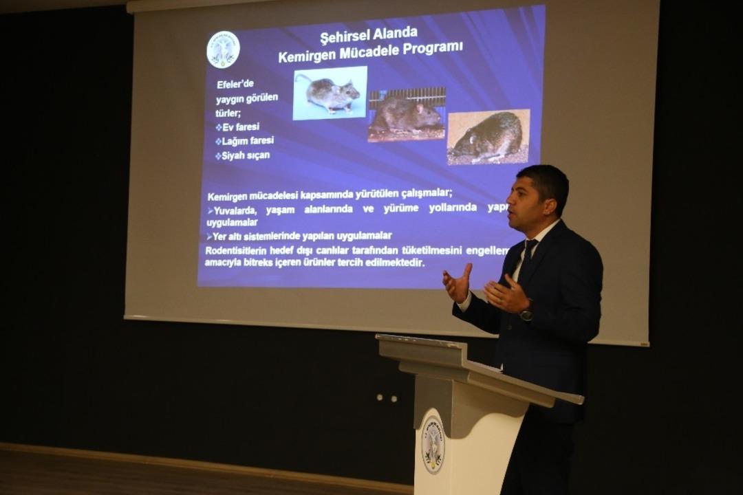 Efeler&rsquo;de haşerelerle m&uuml;cadele konuşuldu