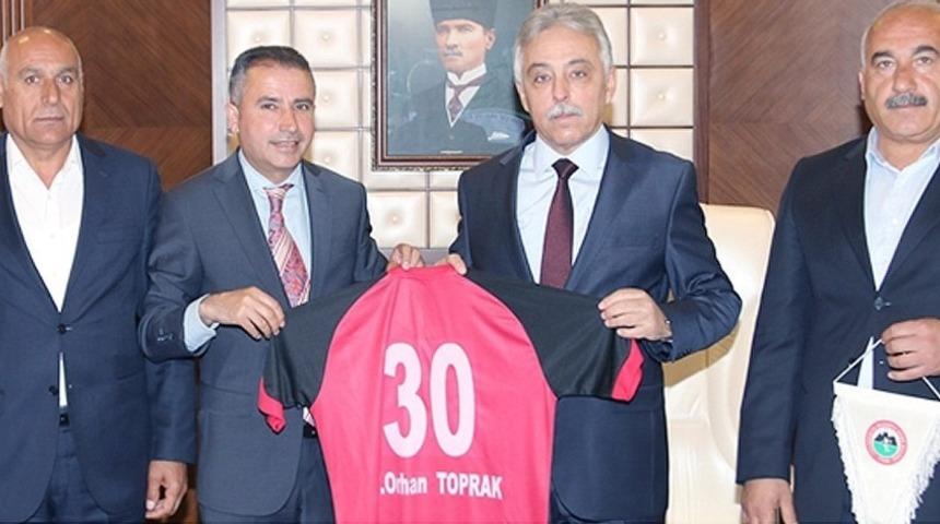 Başkan Yıldırım&rsquo;dan Vali Toprak&rsquo;a teşekk&uuml;r