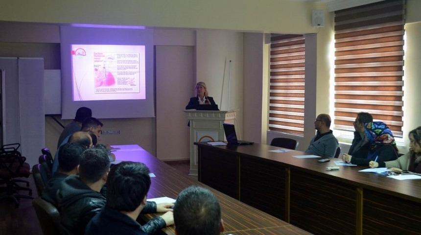 Şarbon hastalığı eğitim toplantısı