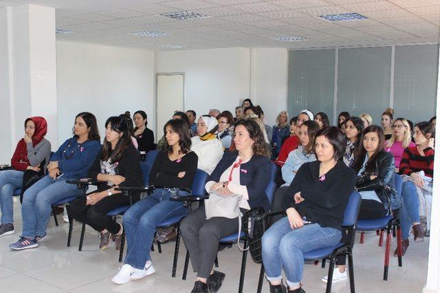 Antalya’da meme kanserine karşı farkındalık semineri