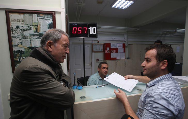 Milli Savunma Bakanı Hulusi Akar'dan askerlik şubelerine gece yarısı denetimi G4