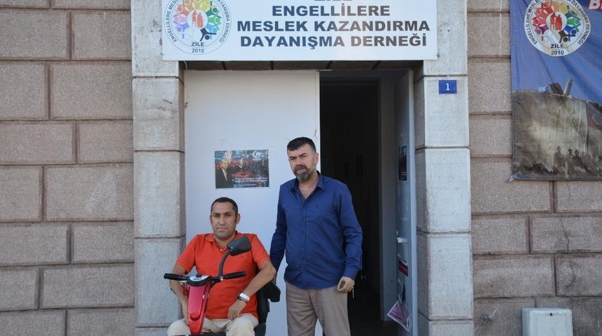 Tokat&rsquo;ta &ouml;ğrencilerden engellilere b&uuml;y&uuml;k destek