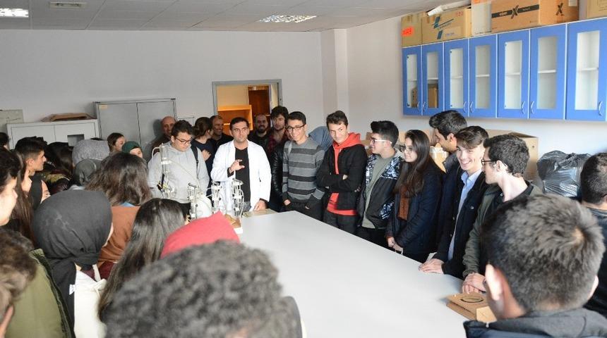 Darıca &Uuml;lk&uuml;n Yal&ccedil;ın Anadolu Lisesi&rsquo;nden D&uuml;zce &Uuml;niversitesi&rsquo;ne ziyaret