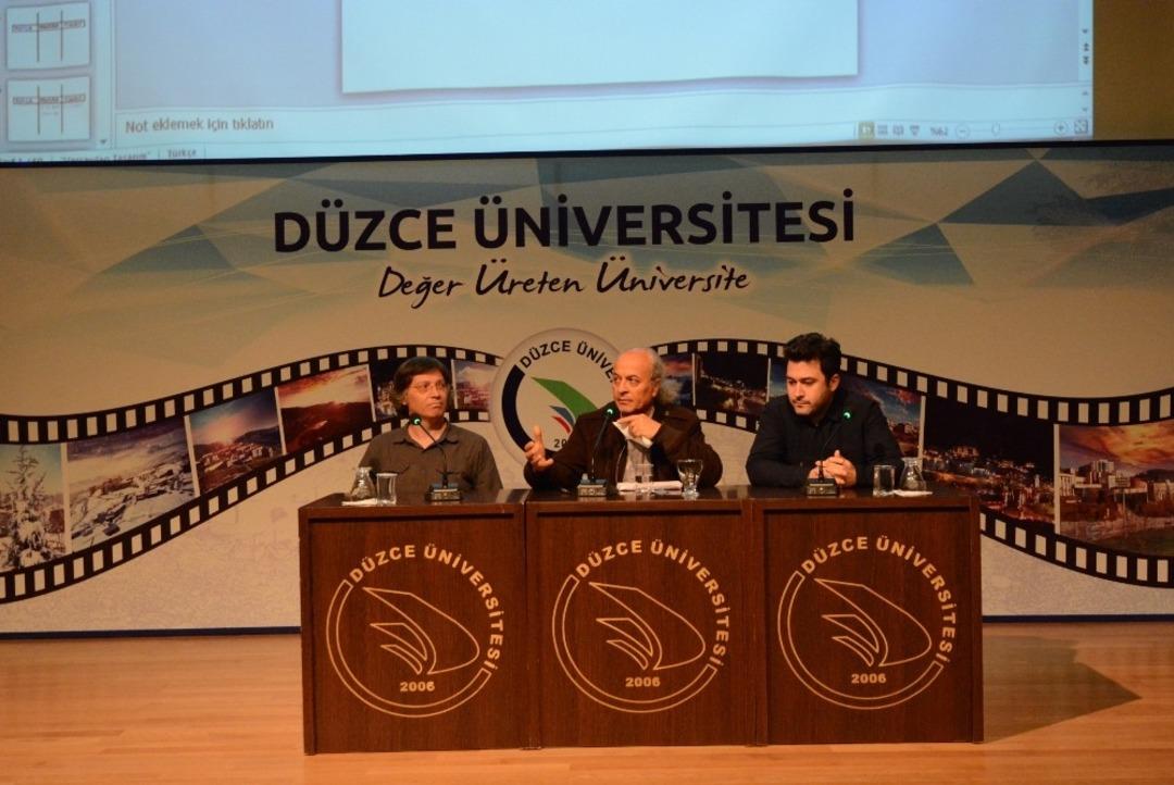 D&uuml;zce &Uuml;niversitesi&rsquo;nde &ccedil;ağdaş sanatla ilgili konferans d&uuml;zenlendi