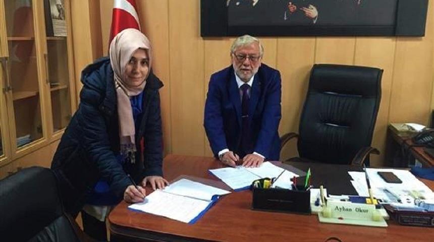 İmam Hatip Lisesi ile İl&ccedil;e M&uuml;ft&uuml;l&uuml;ğ&uuml; arasında protokol