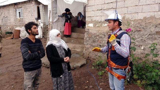 Ağrı'da jandarma destekli kaçak elektrik operasyonu