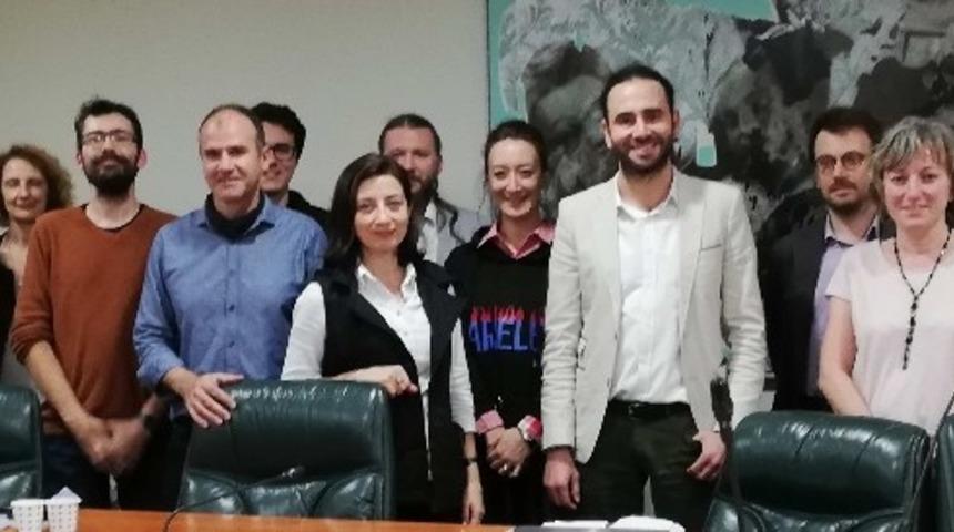 GA&Uuml;N &ldquo;Timeline Travel&rdquo; projesi ekibi İstanbul&rsquo;da