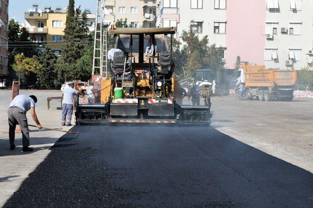 Meltem açık pazar yerine kış bakımı