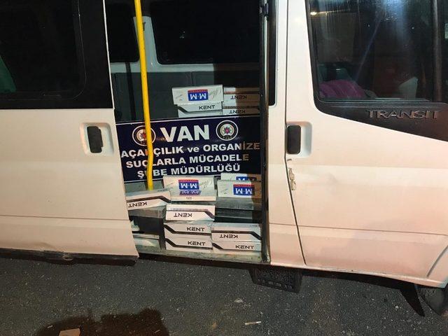 Van’da sigara kaçakçılığı