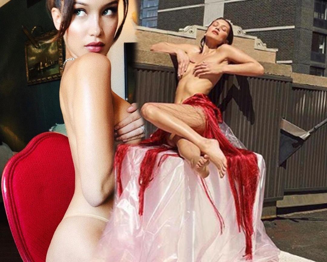 Bella Hadid milyonlarca takip&ccedil;isiyle buzdolabının i&ccedil;ini paylaştı