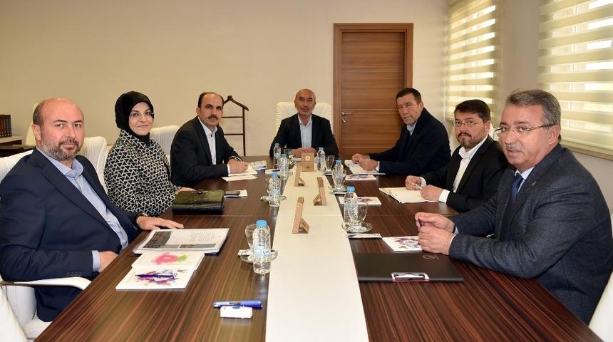 Başkanlar Selçuklu’da bir araya geldi