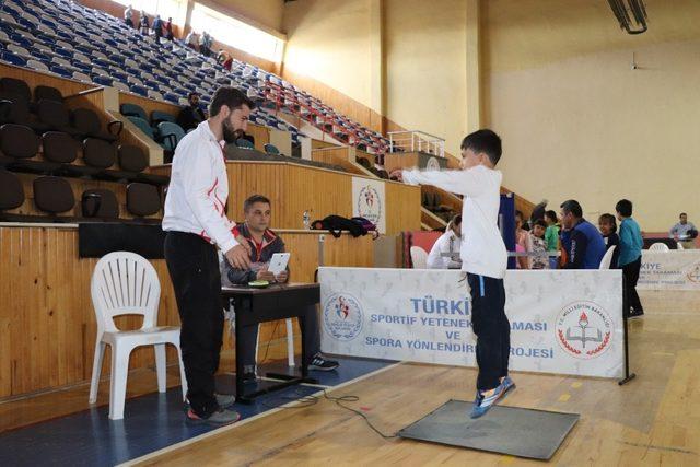 Karaman’da sportif yetenek taraması