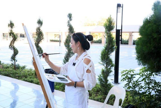 11 ülkeden 29 ressam Mersin’de buluştu