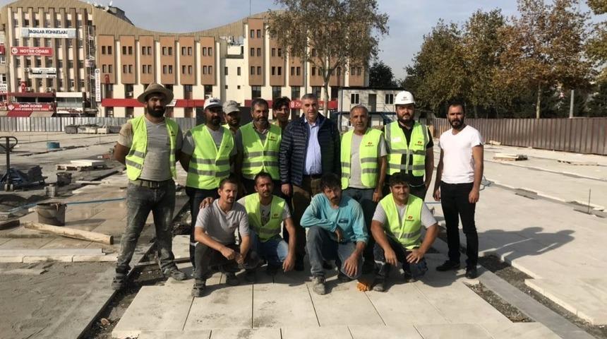 Demokrasi Meydanı&rsquo;nda &ccedil;alışmalar devam ediyor