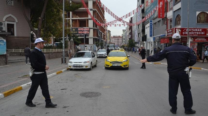 Balıkesir&rsquo;de ticari taksilere uygulama