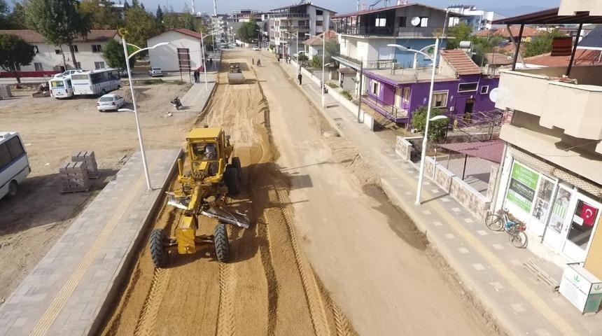Sarıg&ouml;l Şehit Ali Suyabatmaz Caddesi tamamlanıyor