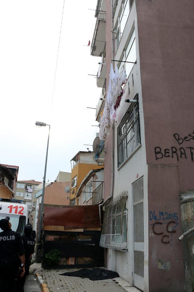 Beyoğlu'nda 5'inci kattan düşen kadın öldü