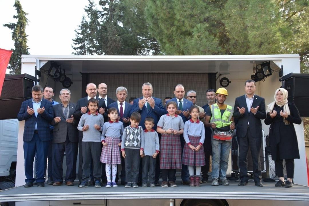 Muradiye Cumhuriyet İlkokulu&rsquo;nun temeli t&ouml;renle atıldı