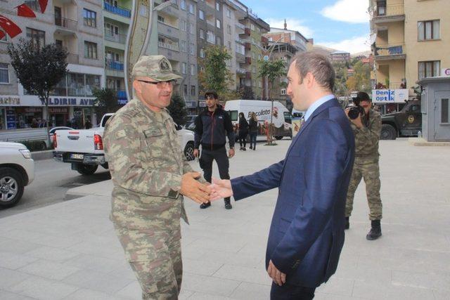 Tuğgeneral Tokel’den Başkan Vekili Epcim’e ziyaret