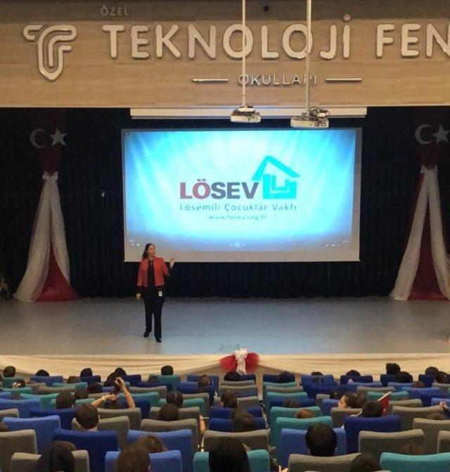 Öğrenciler LÖSEV’i Ağırladı