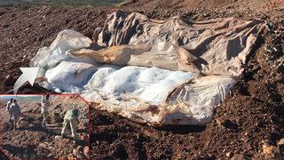 Diyarbakır'da operasyon! Gölet yakınlarında toprağa gömmüşler