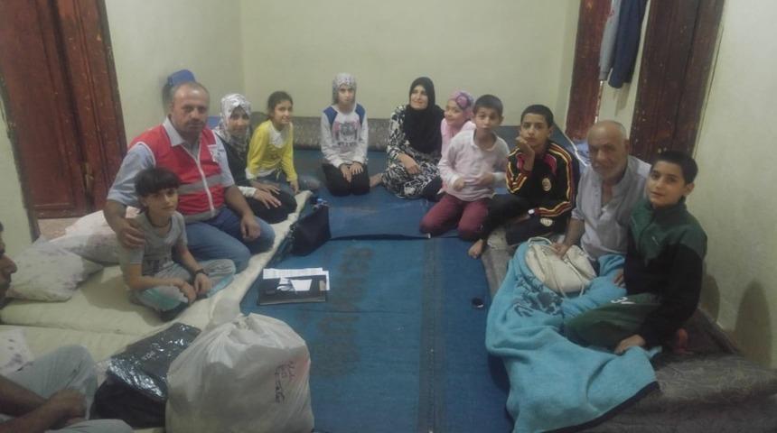 Kızılay&rsquo;dan 150 aileye yardım