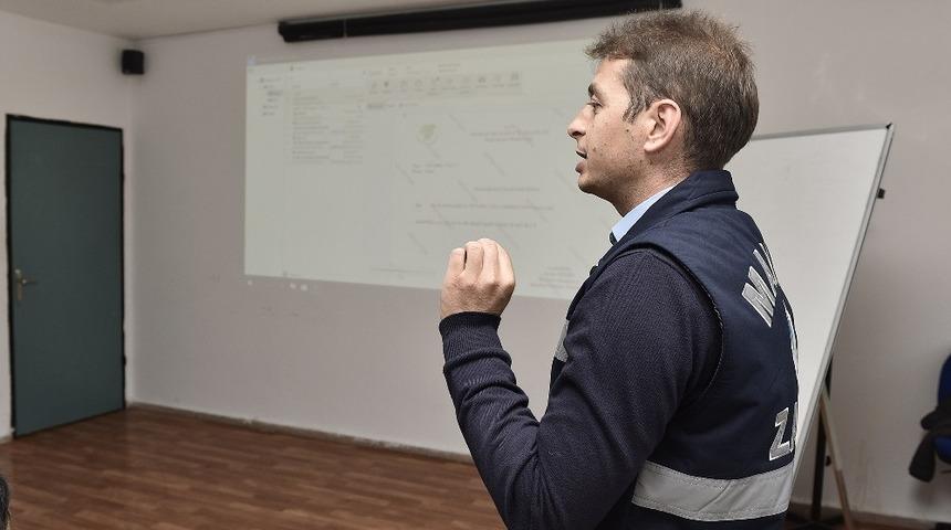 Zabıtalara teknoloji eğitimi