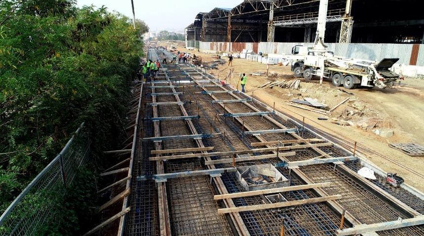 Tramvay hattı uzatıldı