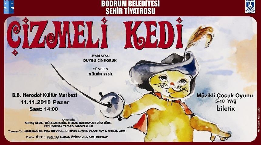 Bodrum Şehir Tiyatrosu&rsquo;ndan &ccedil;ocuk oyunu