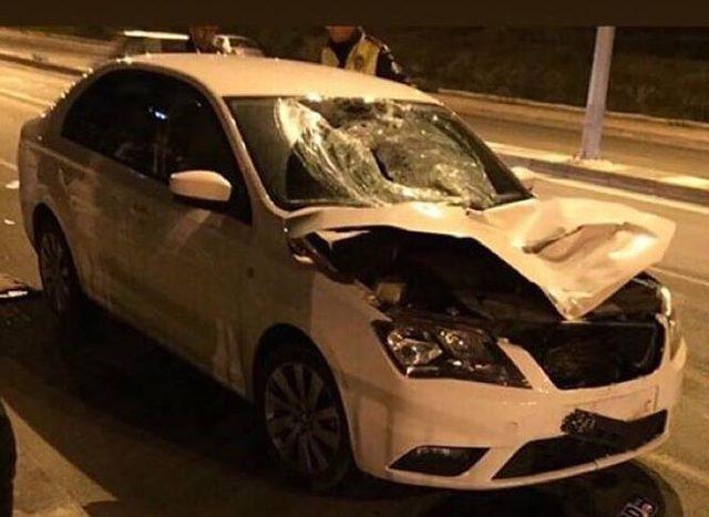 Otomobilin &ccedil;arptığı gen&ccedil; &ouml;ld&uuml; 1