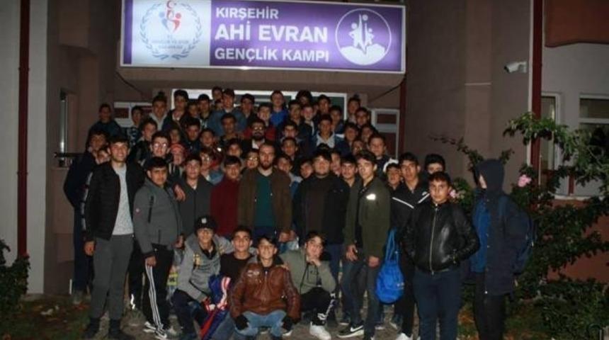 T&uuml;gva doğa kampına lise &ouml;ğrencilerinin ilgisi