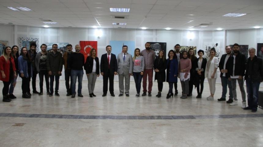 44 Eserin yer aldığı sergiye ilgi