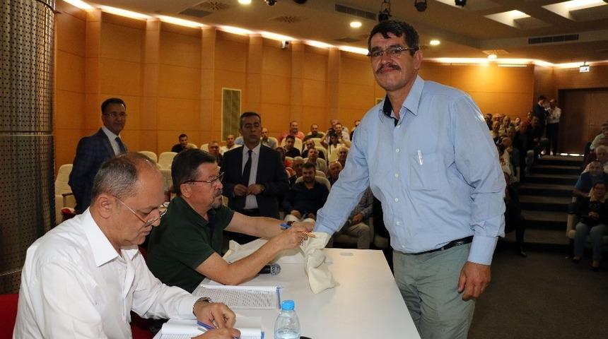 Halk pazarı ve festival &ccedil;arşısı esnafı kat kurasını &ccedil;ekti