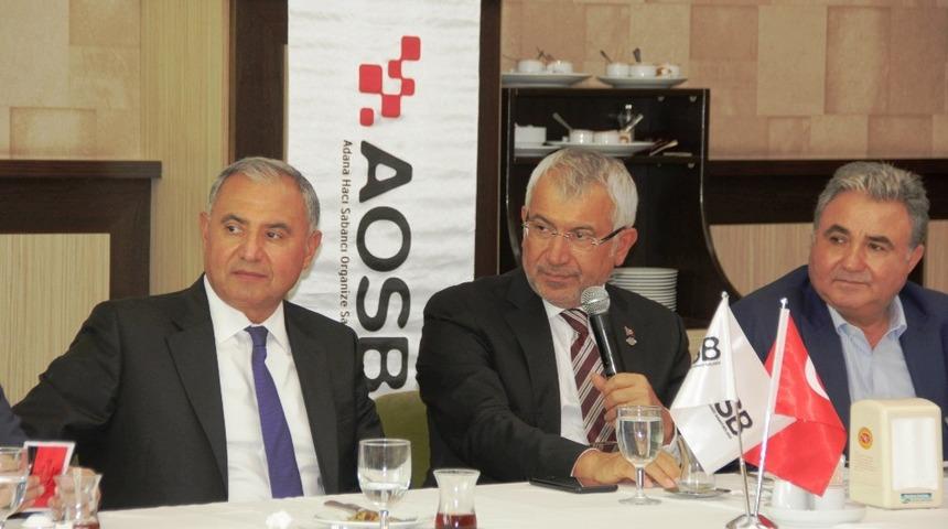 Yıldırım, Adana OSB&rsquo;de sanayicilerle buluştu