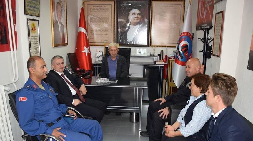 Çan Kaymakamı Karataş’tan, ziyaretler