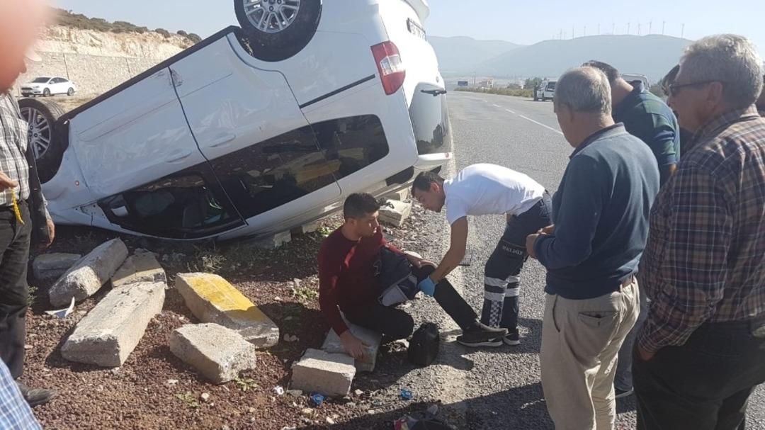 Ara&ccedil;lar &ccedil;arpıştı, karayolu savaş alanına d&ouml;nd&uuml;