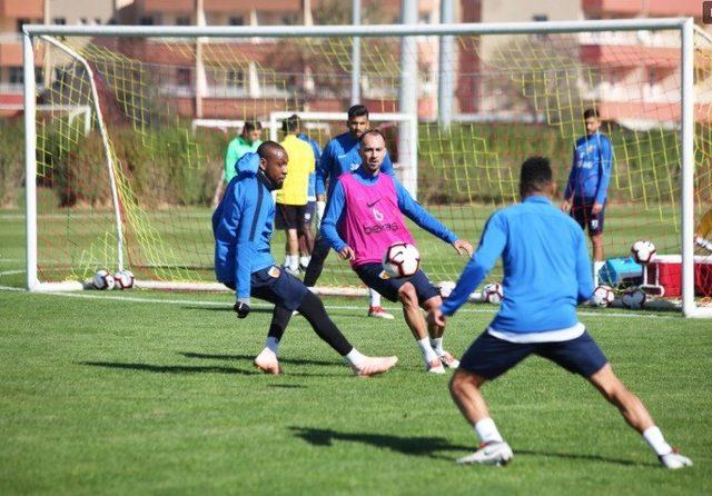 Kayserispor, MKE ankaragücü maçının hazırlıklarına başladı