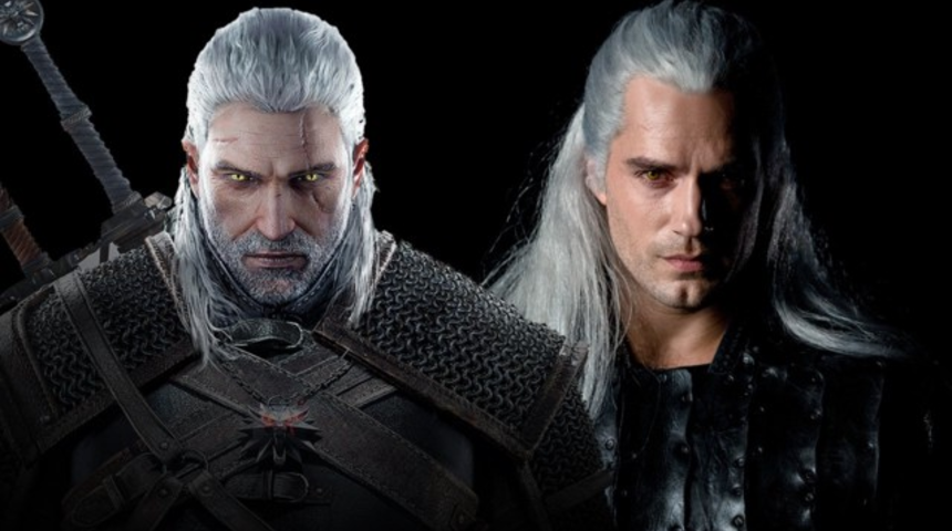 The Witcher dizisinden Geralt ilk kez gözüktü!