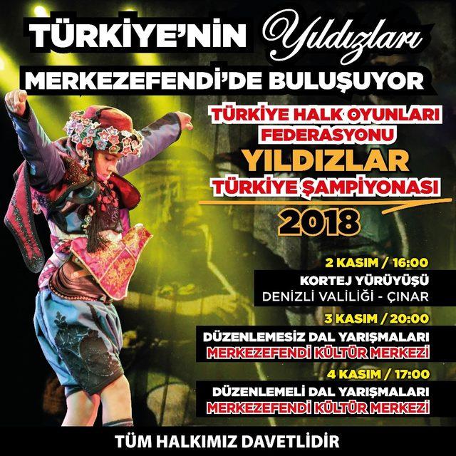 Yıldızlar Türkiye Şampiyonası Denizli’de başlıyor