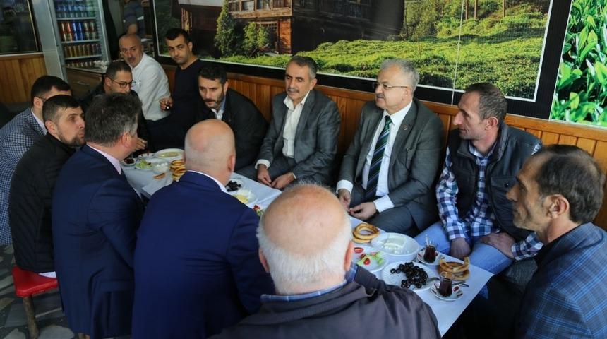 Başkan Kasap&rsquo;ın mahalle ziyaretleri devam ediyor