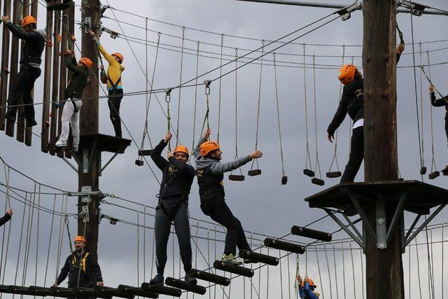 Macera Park vatandaşları ağırlamaya devam ediyor