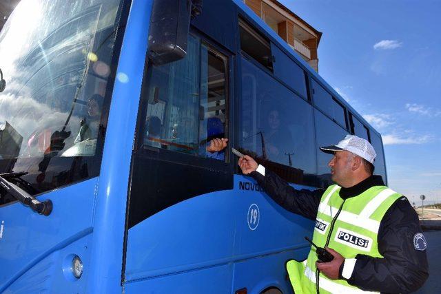 Muş’ta trafik denetimi