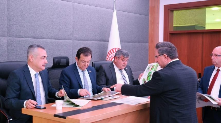 Nazilli Ticaret Odası, Aydın&rsquo;ın vekillerini TBMM&rsquo;de ziyaret etti