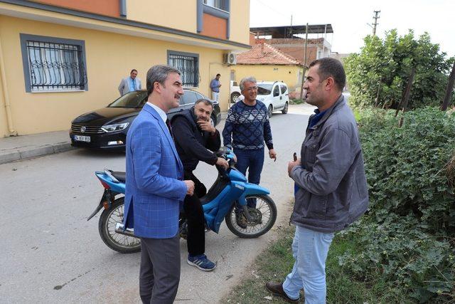 Başkan Şirin Albayrak Mahallesi çalışmalarını yerinde inceledi