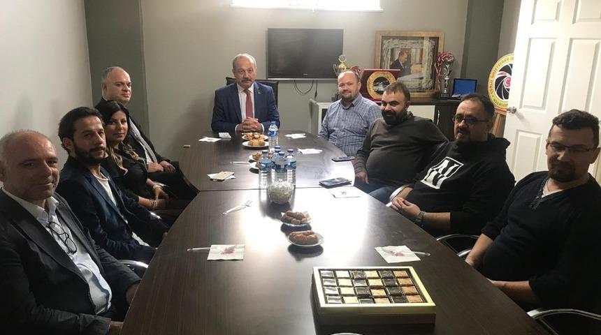 Tekirdağ İl Emniyet M&uuml;d&uuml;r&uuml; Aydın gazetecilerle bir araya geldi