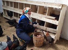 Hibe desteğiyle iş kadını oldu